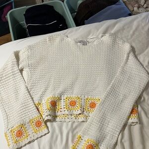 Sincerely Jules White Crochet Top